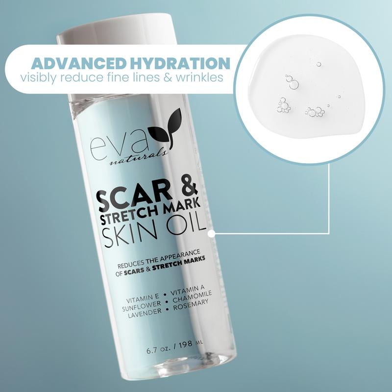 Eva Naturals + Scar Oil + Reduce the Look of Scars