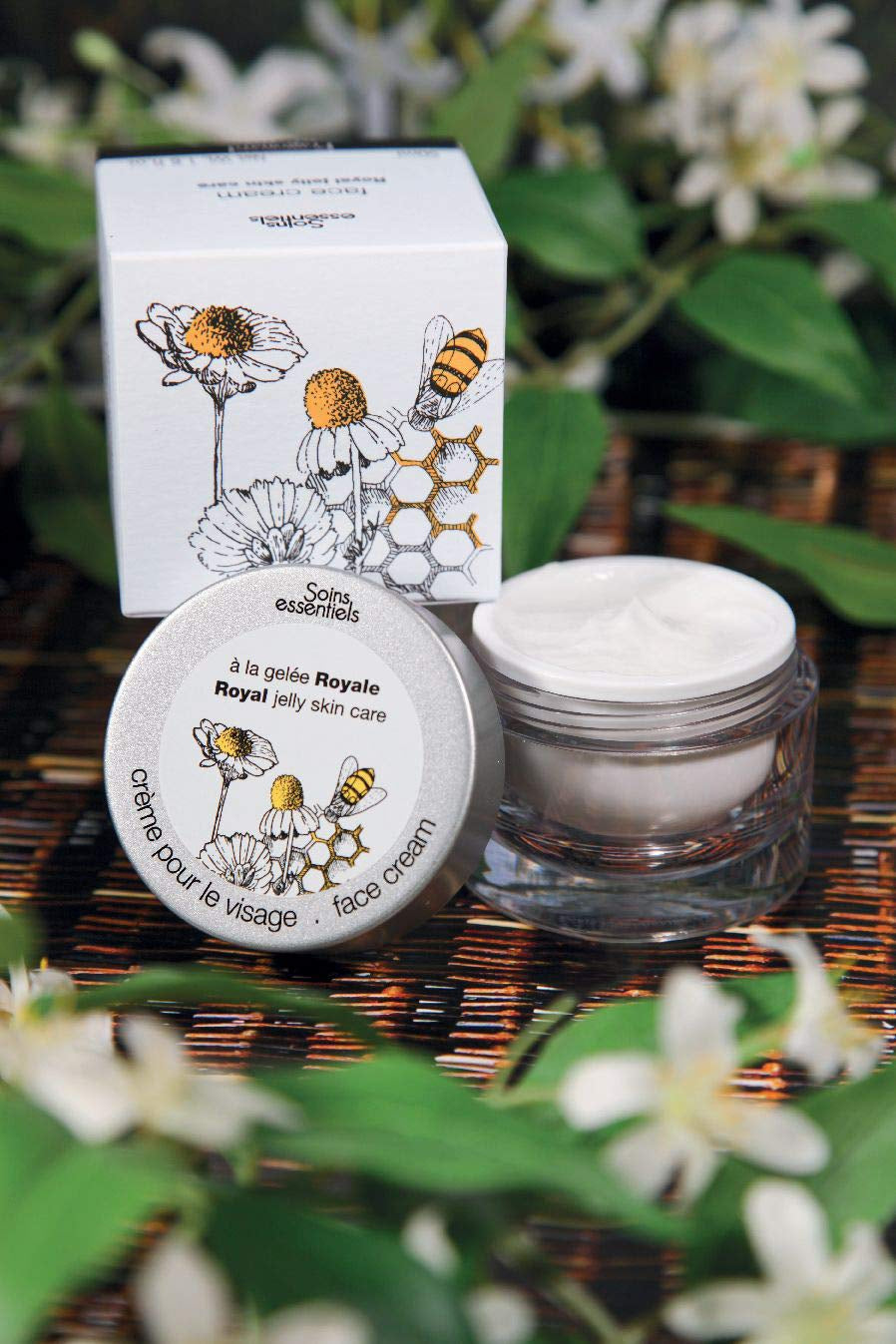 Essential Cares Royal Jelly Face Cream POT (50Ml) by  100% Authentic Original from PARIS FRANCE