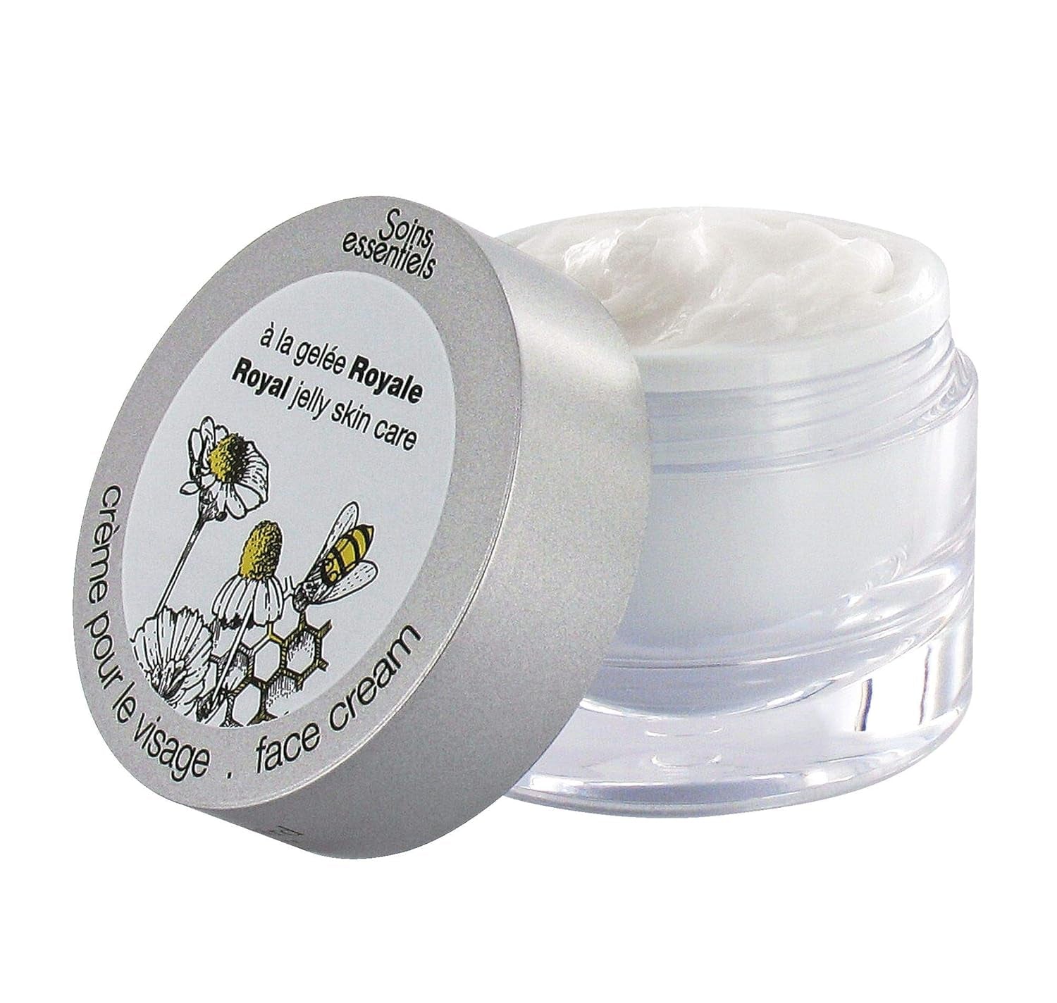 Essential Cares Royal Jelly Face Cream POT (50Ml) by  100% Authentic Original from PARIS FRANCE