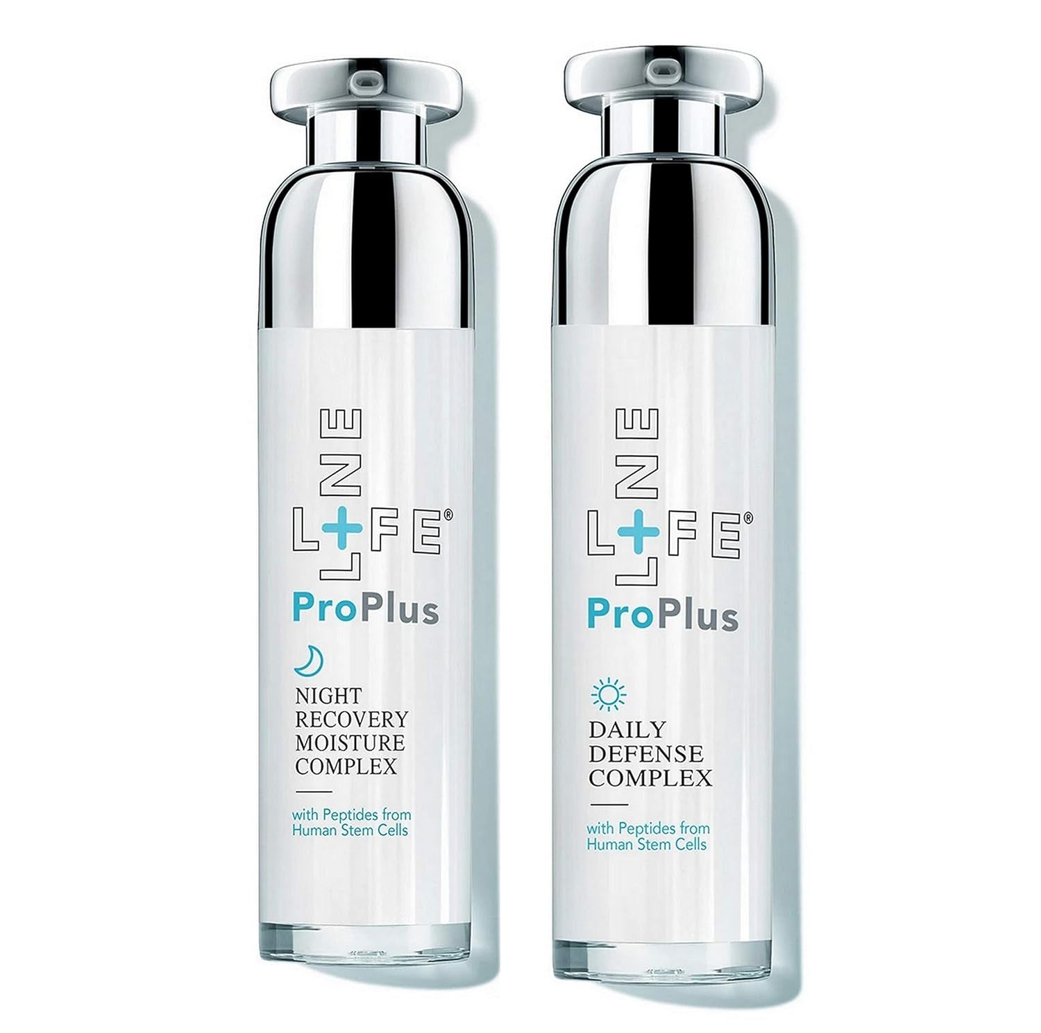 Skincare 2 Piece Bundle - Includes Anti-Aging Proplus Night Recovery Moisture Complex Serum 50Ml, and Anti-Aging Proplus Daily Defense Complex Serum 50Ml (2 Piece Bundle)