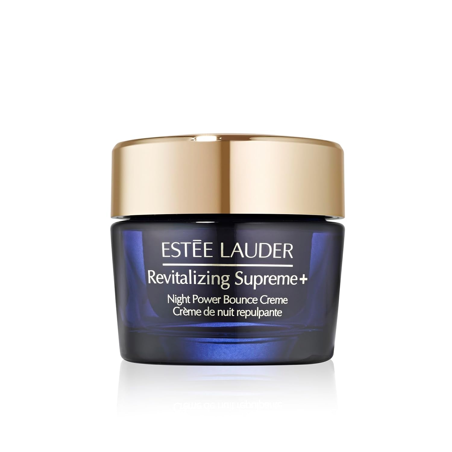 Revitalizing Supreme+ Night Power Bounce Cream Moisturizer with Peptides for Firmness